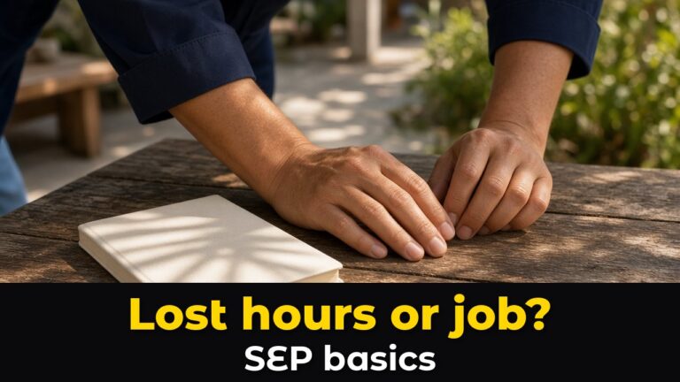 Lost Hours or a Job in Davenport / Four Corners? Marketplace SEP Basics